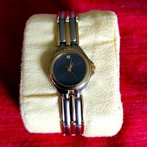 Ladies "Movado Style" Geneve Watch with Braclet Band